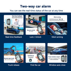 DC 12 voltaggio <span class=keywords><strong>tamarack</strong></span> auto allarme sistema di allarme auto smart easy allarme auto classico Tomahawk TW9010 - Product Image 5