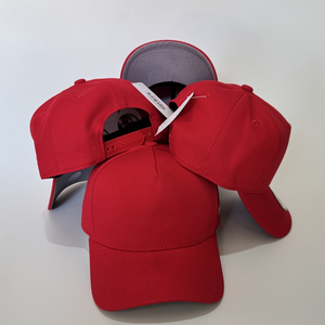 Gorras Perfect Structure G5 de Diseño con 6 Paneles, Logos Bordados en 3D, Visera Plana, Gorra Roja Ajustada para Hombre, Gorras de Béisbol - Product Image 2