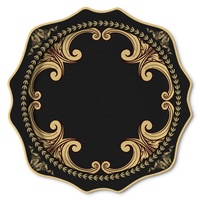 Chargeur et plaque d'adaptation de tournesol 13 "pour la restauration de buffet de banquet de restaurant d'hôtel