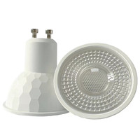 Spot à LED GU10 tasse lentille COB super lumineux économie d'énergie pin track light plafonnier