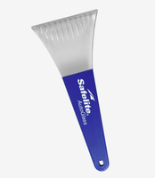 Grattoir à glace robuste imprimé 5x11,5 pouces pour pare-brise de voiture, outil à neige, logo personnalisé promotionnel, vente en gros