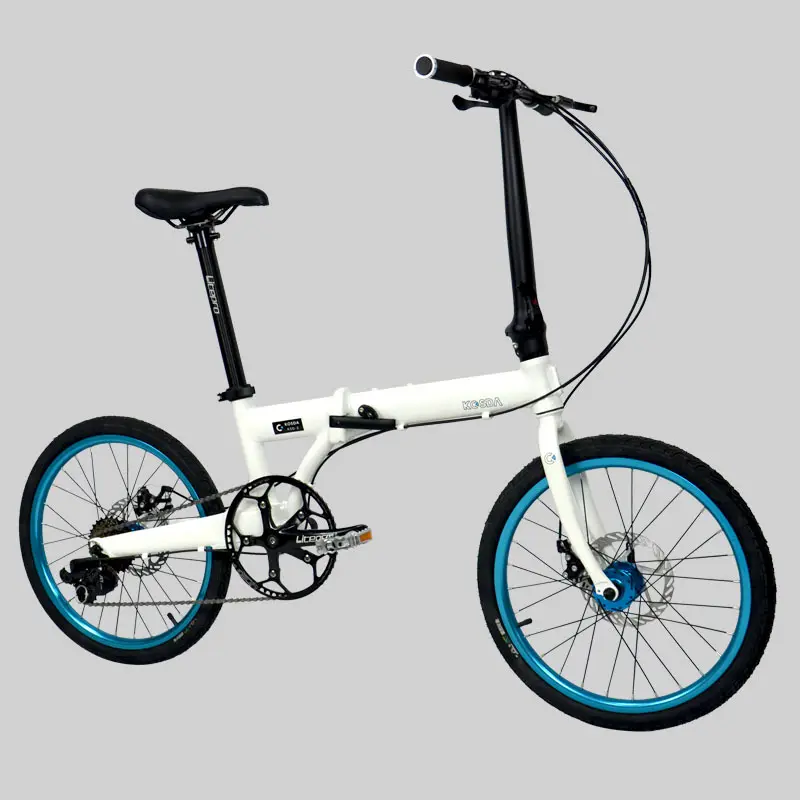 20 Inch Ultra Light Aluminum Alloy Variable Speed Folding Bicycle Portable Adult Universal Bike