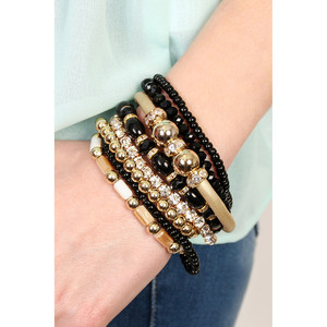 Classic Multibeaded <b>Bracelet</b> <b>Set</b> - Product Image 2