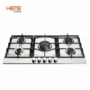 CE Approved 90cm Italian Universal Built-In Gas <b>Stove</b> with Brass Burner Gas Cooktops - Product Image 1