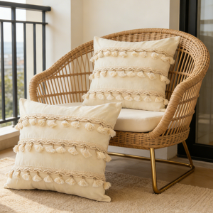 Housse de <span class=keywords><strong>coussin</strong></span> de canapé de style marocain avec pompons, <span class=keywords><strong>coussin</strong></span> de luxe <span class=keywords><strong>pour</strong></span> la décoration du salon - Product Image 1