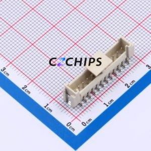 W200113K-12PW2431 Wire-to-Board Pin Header SMD,P=2mm Connector 1x12P 2mm Vertical Mount HY - Product Image 1