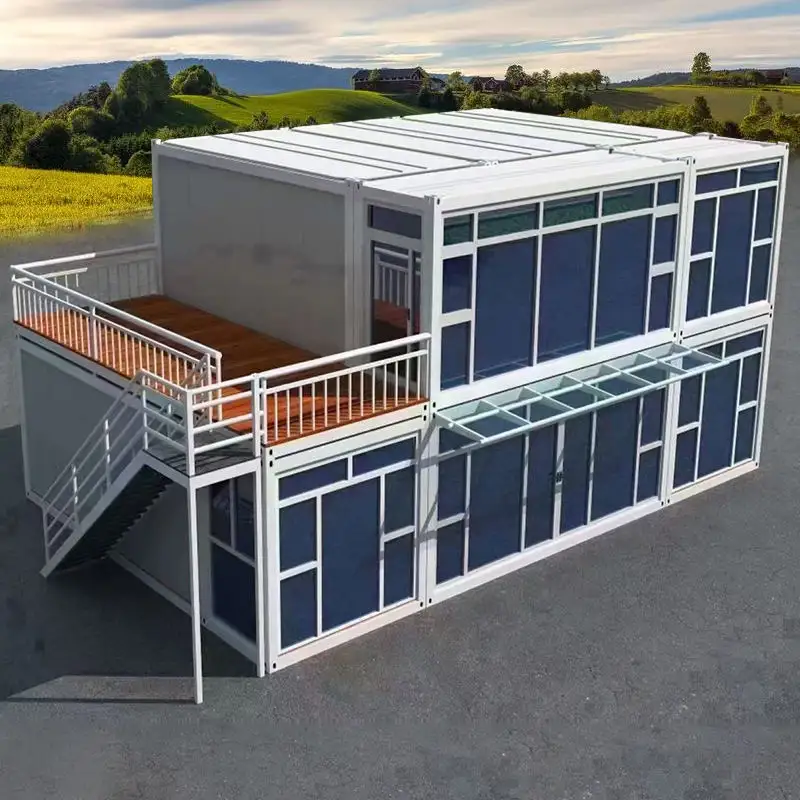 Draagbare Containerhuizen Voor Snel Montage Buitenshuis