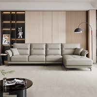 Canapé modulaire en cuir PU anti-griffures pour chat, style moderne, VIP, TJS2535, canapé en forme de L pour hôtel et salon