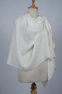 Women Cashmere Fine Wool Stole Plain Hand Dyed Soft Lightweight Luxury <b>Wrap</b> <b>Shawl</b> Elegant Winter Fashion Accessories Wholesale - Product Image 4