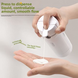 Conteneur de voyage anti-fuite portable 4 en 1, flacons de voyage anti-fuite, distributeur de voyage pour shampoing, après-shampoing, lotion, parfum - Product Image 3