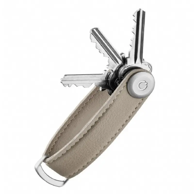 OEM sustainable cactus leather key organiser vegan leather car Key holder bottle opener holder for home