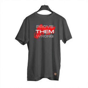 Camiseta de Algodón para Hombre, Precio al por Mayor, Estilo Casual, Corte Regular, Alta Calidad, Transpirable, Manga Corta, Impresión Digital en Venta - Product Image 1