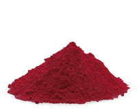 Colorant en poudre rouge vif de qualité supérieure (alimentaire) de Thaïlande, à base de solvant, pour encre Gulal de festival et colorants plastiques