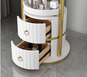 Gương Trang Điểm Giá Treo Áo Khoác Lắp Cửa Phòng Ngủ Gia Đình Phòng Khách Gương Xoay Toàn Thân Sàn - Product Image 6