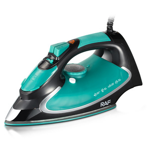 Fer à repasser électrique à vapeur de qualité supérieure avec semelle en céramique autonettoyante anti-goutte - Product Image 3