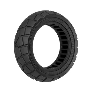 Pneu plein creux Ulip 80/50-6.5 de 10 pouces, pneu en caoutchouc non gonflable pour remplacement de trottinette électrique ou de vélo - Product Image 6