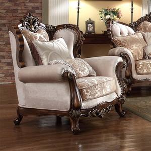 Ensemble de canapés de salon en bois massif de qualité supérieure - avec housse de canapé design, meubles de salon très vendus pour la <span class=keywords><strong>d</strong></span>écoration de la maison et de l'hôtel - Product Image 3