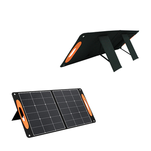 แผงโซลาร์เซลล์พับได้แบบพกพา 100W สำหรับสถานีพลังงานแคมป์ปิ้ง แหล่งจ่ายพลังงานในครัวเรือน สำหรับระเบียงหน้าต่าง GSSP-100 - Product Image 1