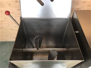 Ticari sosis makinesi elektrikli kıyma makinesi paslanmaz çelik hamur karıştırıcı et kesici makinesi