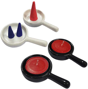 Cuchara de Cerámica TaoYangZi con Aroma Cítrico, Quemador de Aceite de Sándalo Ecológico, Accesorio para Velas de Té, Bandeja para Derretir Cera - Product Image 1