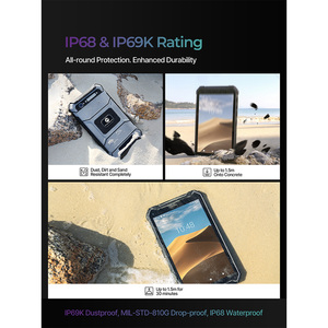 Hot Ip68 Mở Khóa Gồ Ghề Thông Minh Máy Tính Bảng Máy Quét Mã Vạch Loại C PPT Dual Sim 12200MAh 6GB + 128G NFC Công Nghiệp Gồ Ghề Máy Tính Bảng - Product Image 5