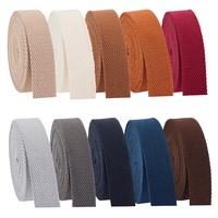 Sangles de sac à dos robustes en coton 100 % de 2,5 cm, ruban tissé couleur personnalisée pour accessoires de sacs, bagages et vêtements – Vente en gros