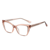 Nouvelles montures de lunettes tendance CX style européen et américain en TR90, motif géométrique carré, pour hommes et femmes, en acétate
