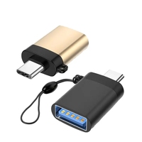 Adaptador USB Tipo C a USB 3.0 Hembra con Salida de CC para Carga y Transferencia de Datos de Portátiles