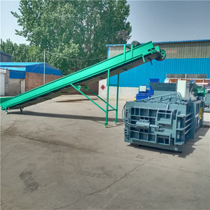 Compacteur horizontal industriel Longmiao pour papier usagé à alimentation continue avec un niveau de sécurité élevé pour le recyclage de gros volumes - Product Image 1