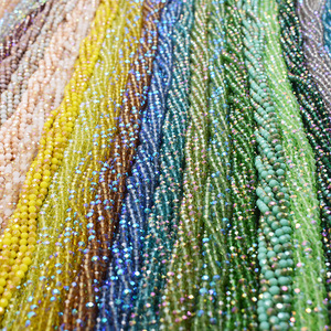 Cuentas de Vidrio Redondas Facetadas de Alta Calidad, <span class=keywords><strong>4mm</strong></span>, 105 Piezas/Hebra, Nuevas, Más Colores, Cuentas Espaciadoras Sueltas para Fabricación de Joyería DIY - Product Image 2