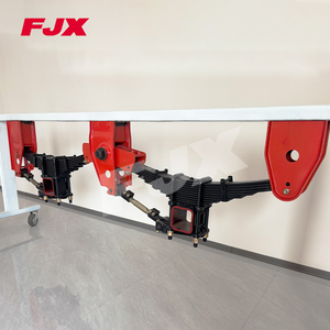 Chine Usine Vente Directe Personnalisable Camion Lourd en Acier Semi <span class=keywords><strong>Remorque</strong></span> <span class=keywords><strong>Suspension</strong></span> Mécanique à Double Essieux <span class=keywords><strong>Suspension</strong></span> Américaine - Product Image 3