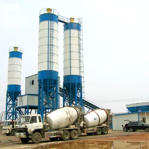 Dijual Batching Plant HZS90 90M3/H Stationary Ready Campur Beton Batching Plant S