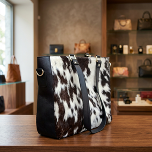 Women Shoulder Tote Handbags Leather Messenger Cowhide Crossbody <b>Satchel</b> Purse - Product Image 2