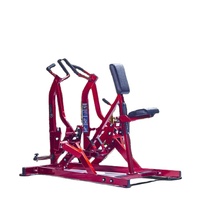 Máquina de Fuerza Más Popular, Equipo de Gimnasio Comercial, Remo Iso-Lateral con Carga de Placas