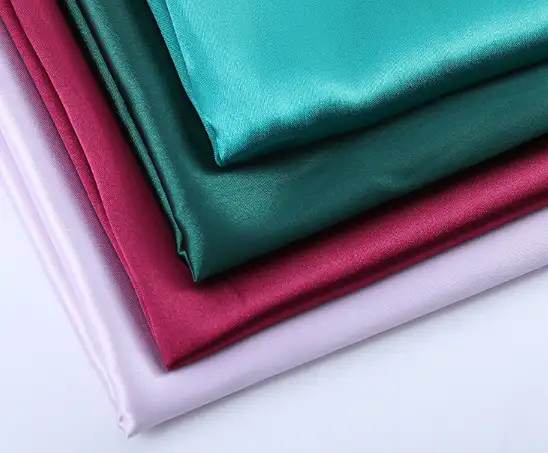 Tecido de cetim elástico de seda com impressão personalizada