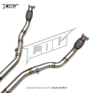 Tuyaux d'échappement Catback Valvetronic d'usine pour <span class=keywords><strong>Audi</strong></span> S4/S5 B8.5 3.0T 2013-2019 silencieux de tuyau d'échappement en acier inoxydable - Product Image 6