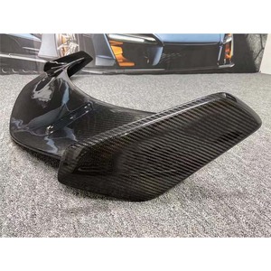 Aileron arrière en fibre de carbone 718 2016-2024, état neuf, style carbone humide, mise à niveau pour 718 Boxster Cayman RS - Product Image 6