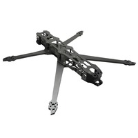 Kit de cadre de drone FPV GK-V3 13 pouces 550 mm en fibre de carbone pour drones de course FPV freestyle longue portée, accessoires de quadricoptères