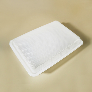 Boîtes en plastique de récipients alimentaires thermoformés jetables micro-ondables pour les steaks frits gâteaux à emporter chewing-gum sushi gelée - Product Image 5