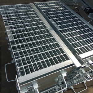 Grille en acier au carbone galvanisée, anti-corrosion, durable, conception industrielle <span class=keywords><strong>pour</strong></span> piscine, parking, conteneur, <span class=keywords><strong>allée</strong></span>, poids au mètre carré - Product Image 5