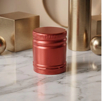 Bouchon en aluminium pour bouteilles de whisky, de liquides oraux et de Baijiu – Fermeture à vis, qualité alimentaire, réutilisable, vente en gros