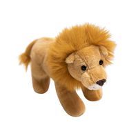 Fabricant d'animaux en peluche à haute restauration Peluches lion personnalisées avec une faible quantité minimale de commande et des détails réalistes pour votre marque