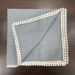 Pom Pom Coton Assortis Kantha Serviettes pour Table À Manger En Gros Lot De Serviettes Ensemble Mix Match Assortiment Nappe De Table Réutilisable - Product Image 3