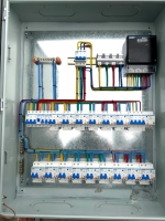 Boîtier de distribution électrique industriel personnalisé Zhong'an Electric PXT, disjoncteurs, contacteurs, 6 prises, indice de protection IP54