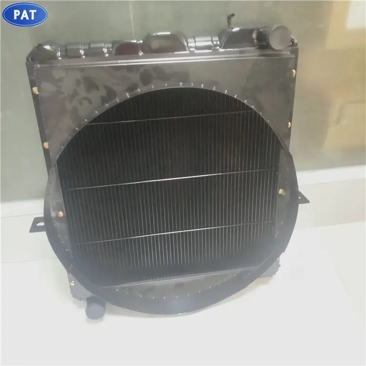 PAT Copper Aluminum Radiator Intercooler For Truck Ultra Engine DE12Ti 3261100611 3261000493 3261000490 Main Cooling Radiator