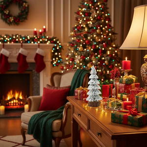 Sanwei Mini Nhân Tạo Tuyết Tùng Cây Giáng Sinh Cho Nhà Văn Phòng Đảng Bảng Trang Trí Nội Thất Lễ hội Cây Giáng Sinh - Product Image 4