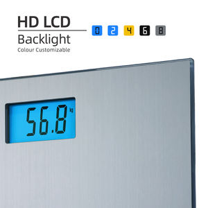 고품질 싼 스테인리스 플랫폼 전자 무게 디지털 지면 호텔 목욕탕 몸 가늠자 - Product Image 4