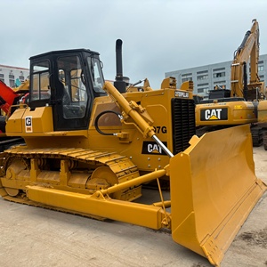 Bulldozer Amarillo Caterpillar D7G, Equipo de Construcción de Uso Pesado con Motor Cummins, Capacidad de Empuje de 8.6 m, Modelo 2023 - Product Image 2