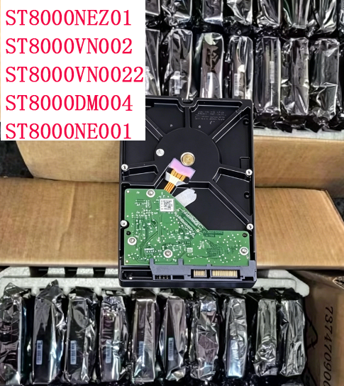 ST8000NEZ01 ST8000VN002 ST8000VN0022 ST8000DM004 8TB 3.5 Inch SATA 6Gb/s CMR Internal Hard Drive
