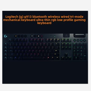 Teclado Mecánico Programable <span class=keywords><strong>Logitech</strong></span> G913 Inalámbrico, con Cable y Tres Modos, <span class=keywords><strong>TKL</strong></span> de 87 Teclas, Ultrafino, RGB, para Juegos de Bajo Perfil - Product Image 5